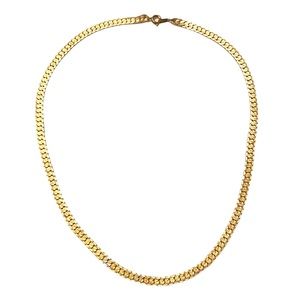Vintage Gold Chain Necklace Thick